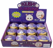 Mini Squishy Colorful Dumpling toy 12/display ($2 pc)