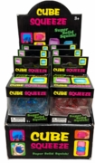 Squishy Glitter Cubes 12/bx