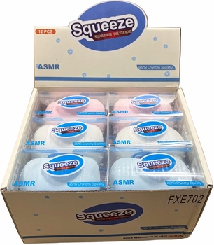 Crunchy Squishy Soap Bar Vent Toy 12/bx