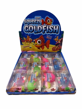 Slushy Super Squeezy Goldfish 12/bx
