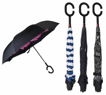 Double Layer Reverse Printed Large Umbrella 24/bx $6 each MSRP $19.99