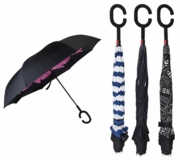 Double Layer Reverse Printed Large Umbrella 24/bx $6 each MSRP $19.99