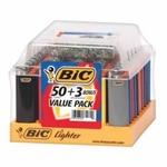 Regular Bic Lighter 50 + 3 Free