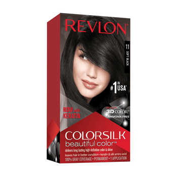 Revlon Hair Color Dye #12 Blue Black 6/bx
