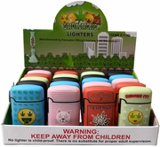 Smoke Emojis Torch Lighters 20/bx