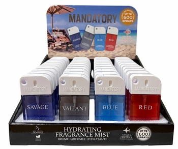 MANDATORY Hydrating Fragrance Mist 1.5oz 40/display