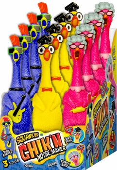 JA-RU Squawkin Chik'n Noise Maker 12/Display