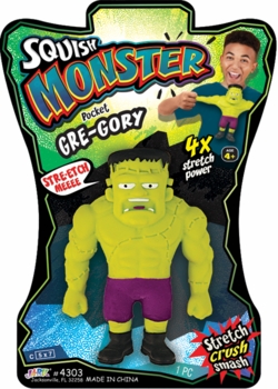 JA-RU Mini Squish Monsters 4X Stretch Power 6/bx