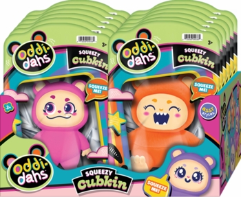 JA-RU Squeezy Cubkin 12/Display