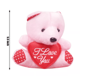 TEDDY BEAR PINK 5.5" 12/bx