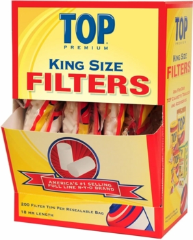 Top Filters 18mm KING 200/ct 16bx