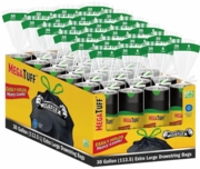 30 Gallon Trash Bags 6ct 24/display