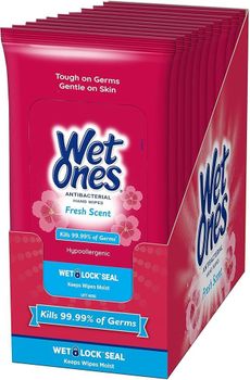 Wet Ones Red 20ct 10/bx