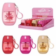 Wish Liquid Hand Sanitizer Spray 1.7oz w/ Silicone Holder 12/display