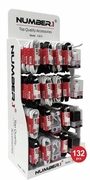 132pc Phone Accessory Display