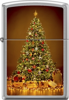 Zippo USALESS Exclusive Design - Christmas Tree Design retail $33.95
