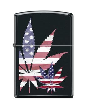 Zippo Custom Leaf USA Flag (29.95