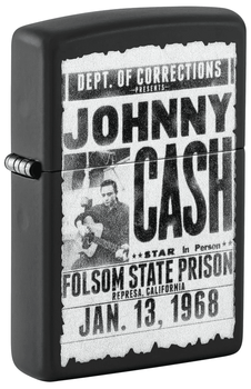 Zippo Johnny Cash Retail $36.95