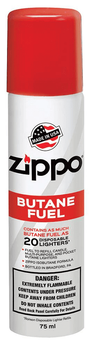 Zippo Lighter Butane 75ml 12/bx