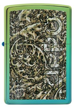 Zippo Logo Green/Teal (Retail $35.95)