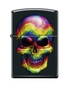Zippo Skull Pride Blk MatteRetail $29.95)