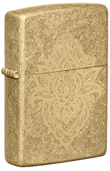 Zippo Tumbled Brass (Retail $32.95)