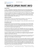 Summarized RAPCO Spray Paint Info Sheet