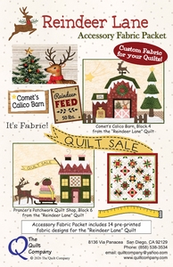 Reindeer Lane Accessory Fabric Packet