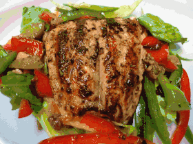 Red Wine Jerk Salmon