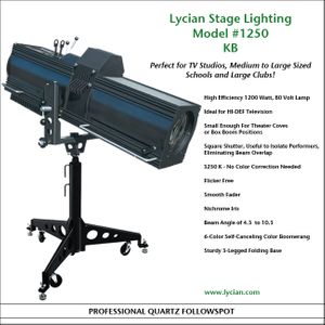1250KB 1200w Tungsten Spotlight