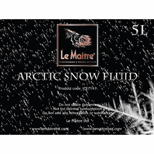 Arctic Snow Fluid - Case of Four 4L Bottles