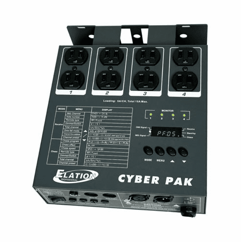 Cyber Pak - 4 Channel Dimmer / Relay Pack