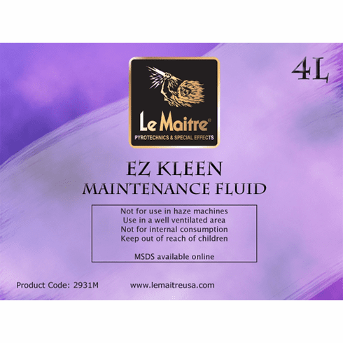 EZ Kleen Maintenance Fluid - 4L Bottle