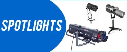 STAGE LIGHTING FOLLOWSPOTS