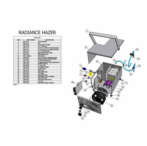 Radiance Hazer 5/16 x 9/16 x 1/16 Fibre Washers (Pack of 5) - #CXP-1176