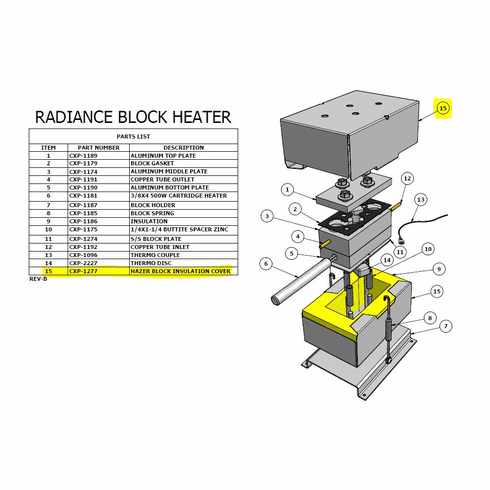 Radiance Hazer Block Insulation Cover - #CXP-1277