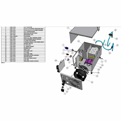 Radiance Hazer Check Valve - #CXP-2461