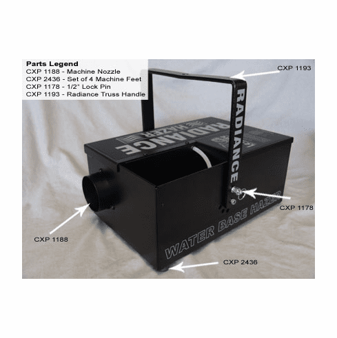 Radiance Hazer Handle 1/2" Locking Pin - #CXP-1178