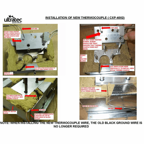 Radiance Hazer Thermocouple Assembly - #CXP-4002