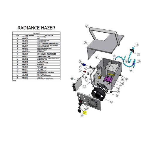 Radiance Hazer Touch Safe Fuse Holder - #CXP-1233