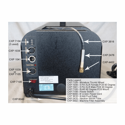 Silent Storm Snow Machine 1/4" Brass Stone Filter Assembly - #CXP-4402