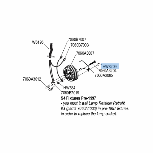 Source Four Ellipsoidal Tinnerman Clip - Pack of 10