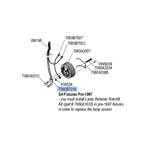 Source Four Ellipsoidal UL Socket Assembly