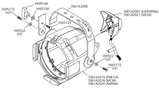 SOURCE FOUR PAR EA, PAR MCM, & PARNel BASIC REPAIR PARTS