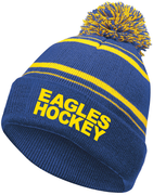 Eagles Hockey Pom Beanie