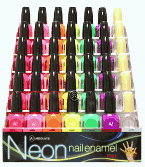 Absolute! Nail Enamel Neon Colors