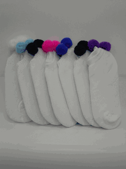 Adult Pompom Socks