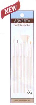 Adventa Nail ART Brush SET (6PC)