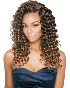 Afri-Naptural Caribbean Faux Remi Fiber Bundle Braid Finger Wave 12"
