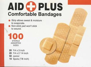 Aid Plus Comf. Bandages 100